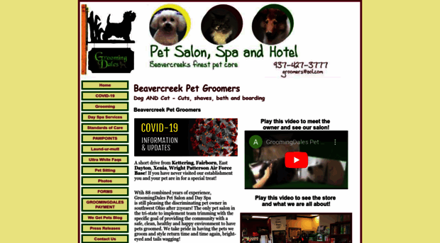 groomingdalespetsalon.com