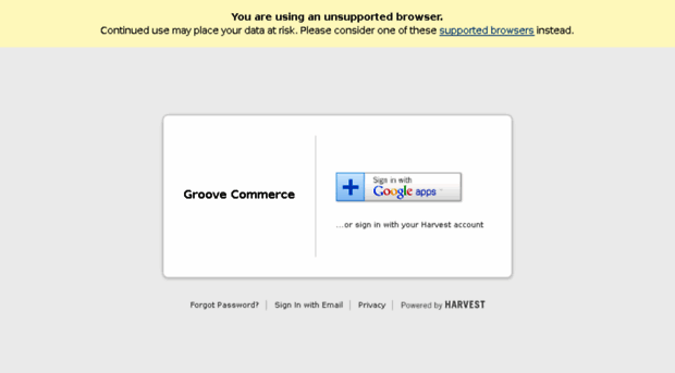 groovecommerce.harvestapp.com