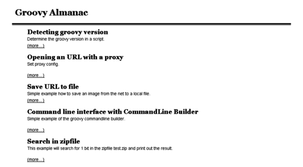 groovy-almanac.org