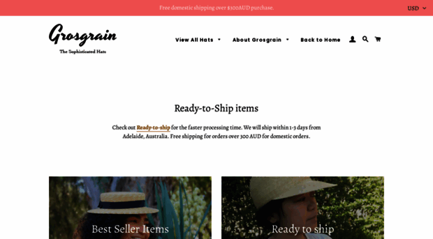 grosgrainhat.com