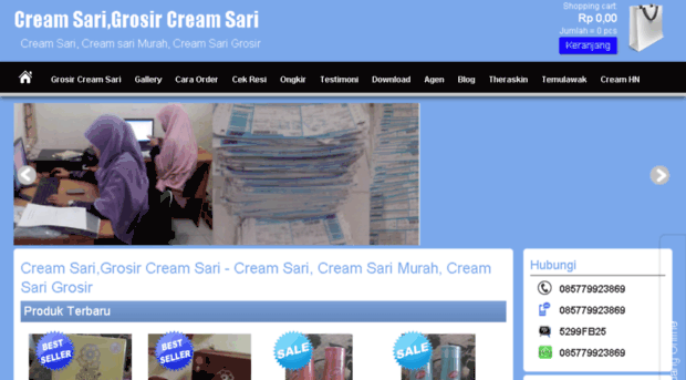 grosircreamsari.com