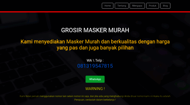 grosirmaskermurah.com
