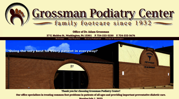 grossmanpodiatry.com