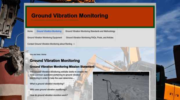 groundvibrationmonitoring.com