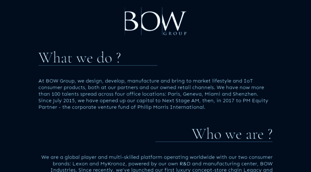 group-bow.com
