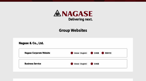 group.nagase.com