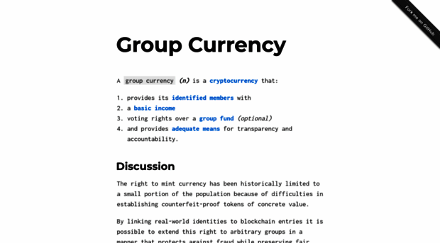 groupcurrency.org