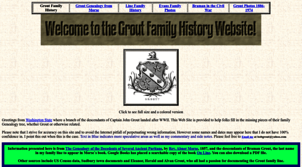 groutfamilyhistory.com