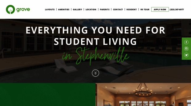 groveatstephenville.com