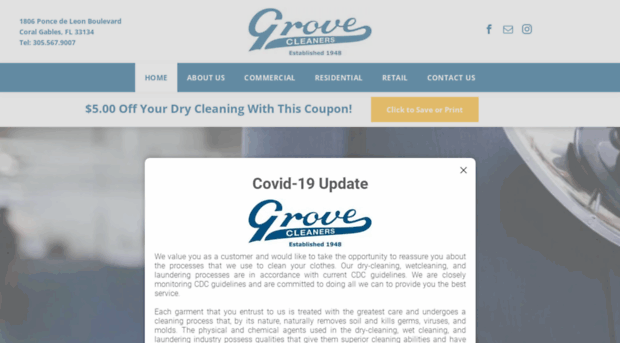 grovecleaners.com