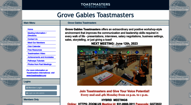grovegables.toastmastersclubs.org