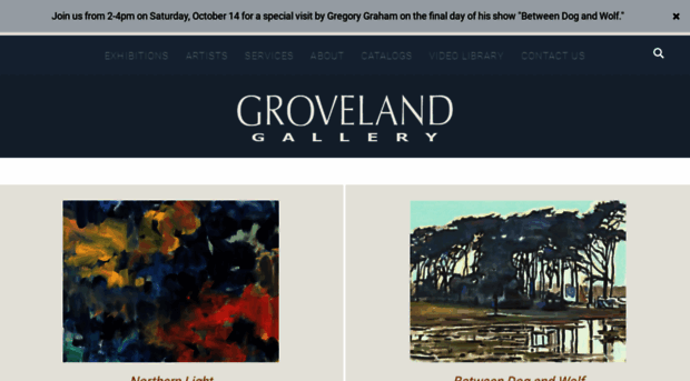 grovelandgallery.com