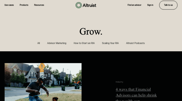 grow.altruist.com