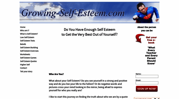 growing-self-esteem.com