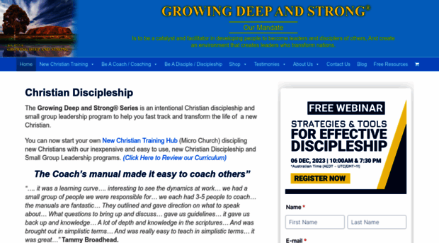 growingdeepandstrong.com