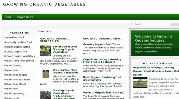 growingorganicveggies.com