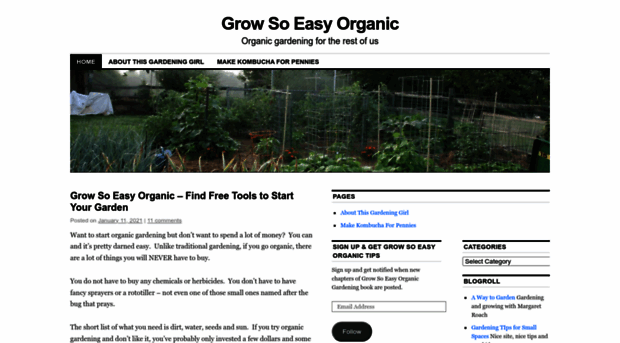 growsoeasyorganic.com