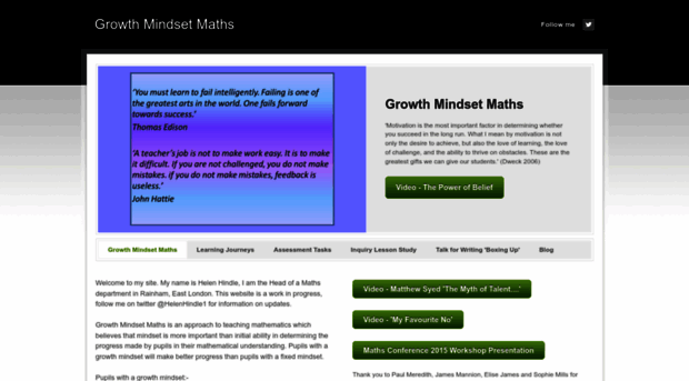 growthmindsetmaths.com