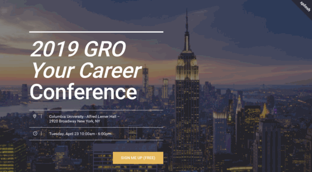 groyourcareer2019.splashthat.com