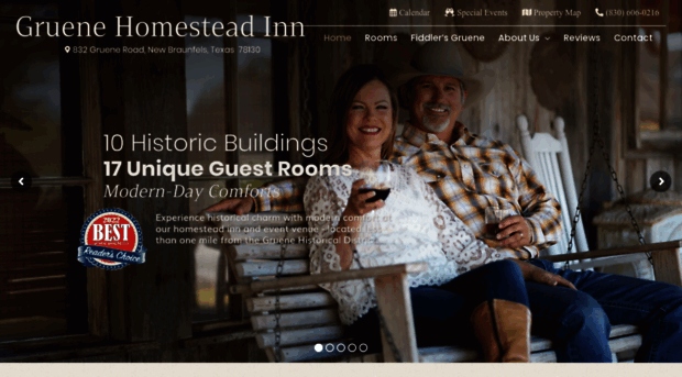 gruenehomesteadinn.com