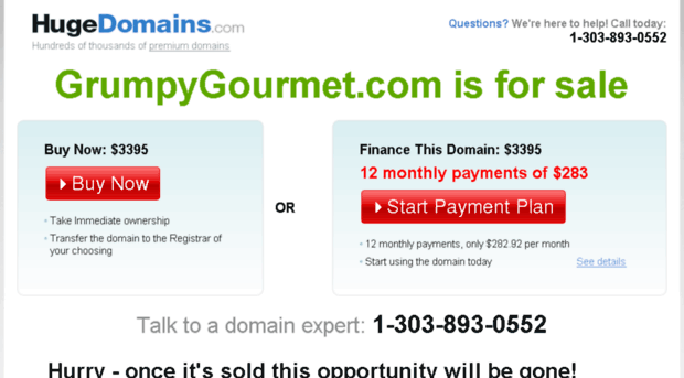 grumpygourmet.com