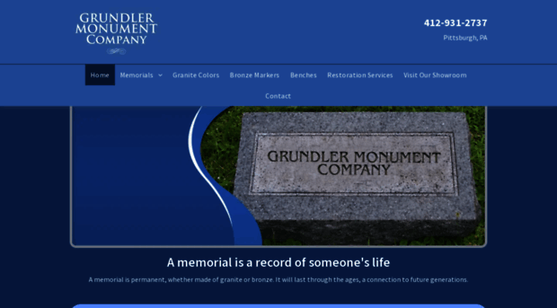 grundlermonument.com