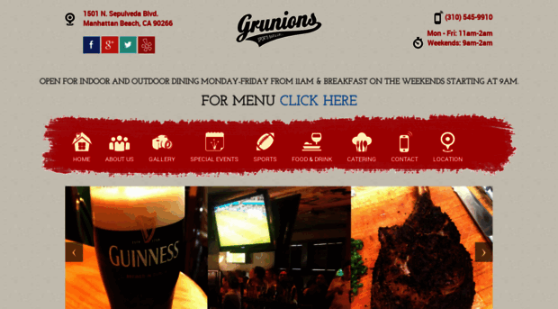 grunionssportsbarandgrill.com