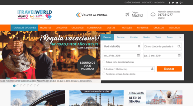 grupotravelworld.traveltool.es