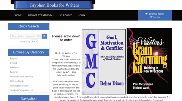 gryphonbooksforwriters.com