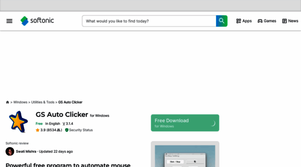 gs-auto-clicker.en.softonic.com