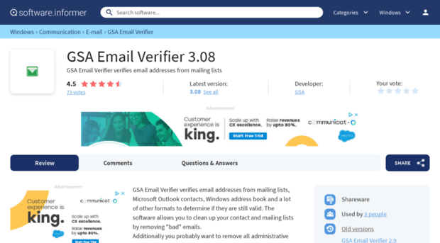 gsa-email-verifier.software.informer.com