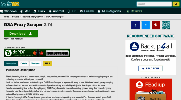 gsa-proxy-scraper.soft112.com