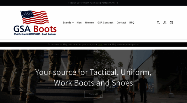 gsaboots.com