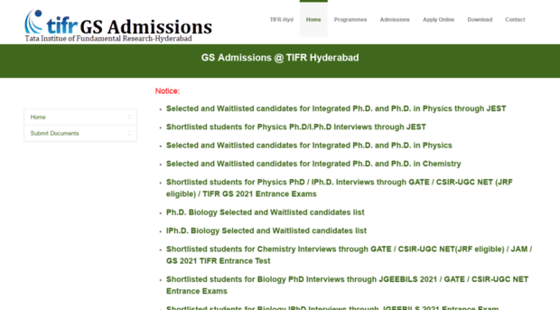 gsadmissions.tifrh.res.in