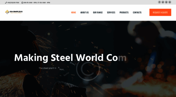 gsasteel.com.tr