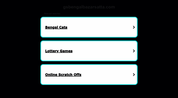 gsbengalbazarsatta.com