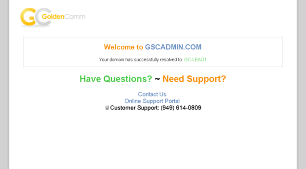 gscadmin.com