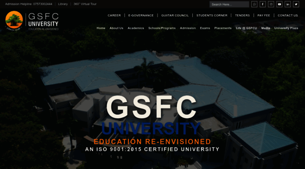 gsfcuni.edu.in