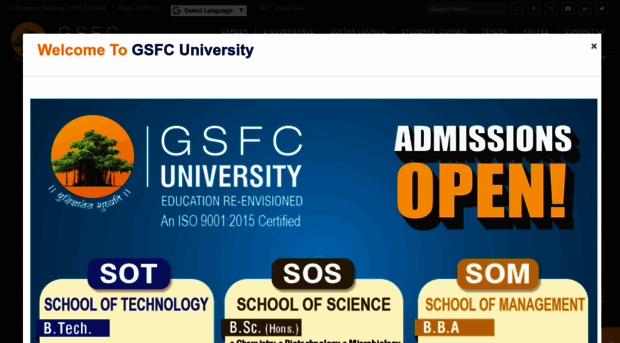 gsfcuniversity.ac.in