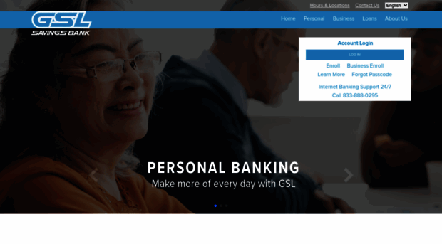 gslsavingsbank.com