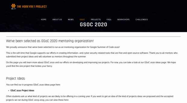 gsoc.honeynet.org