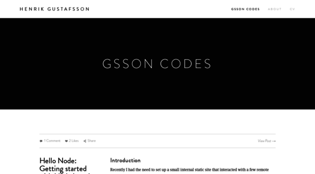 gsson.codes