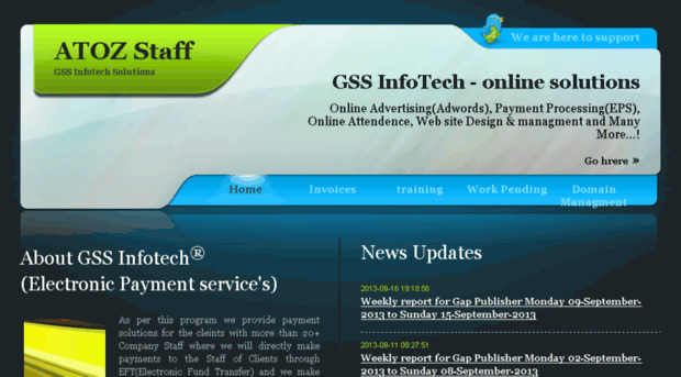 gssstaff.atozinfotech.com