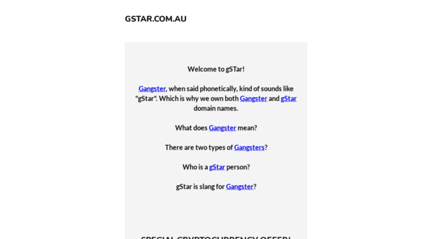 gstar.com.au