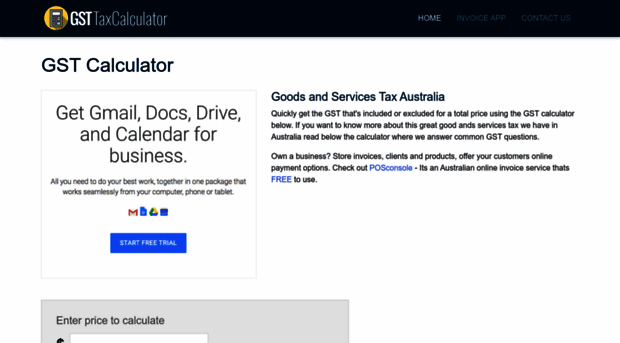 gsttaxcalculator.com.au