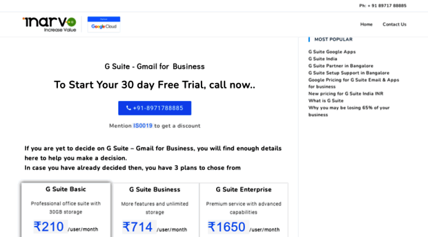 gsuite.inarvo.com
