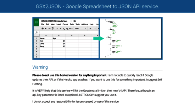 gsx2json.com