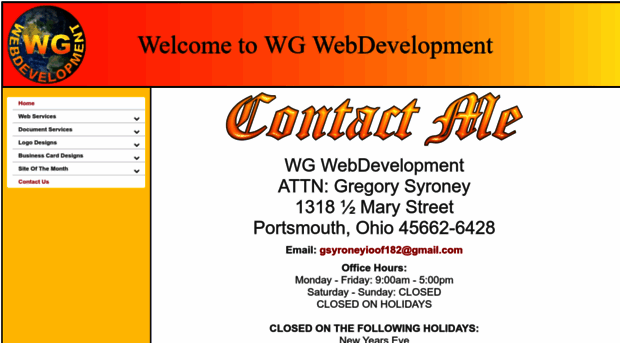 gsyroneywebmaster.wgwebdevelopment.com