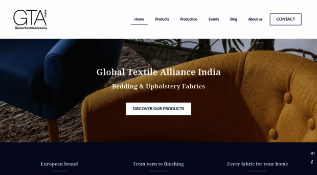 gtatextilesindia.com