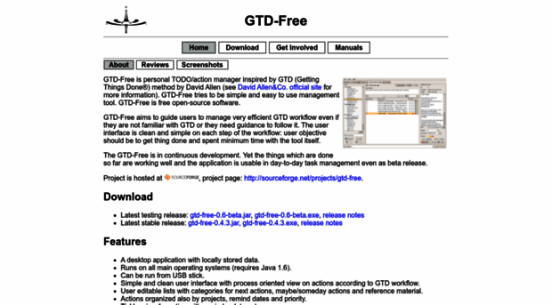 gtd-free.sourceforge.net